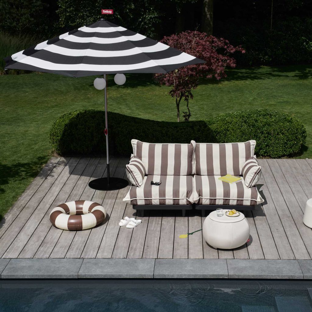 Paletti ist auch als gestreifter Zweisitzer richtig kuschelig.