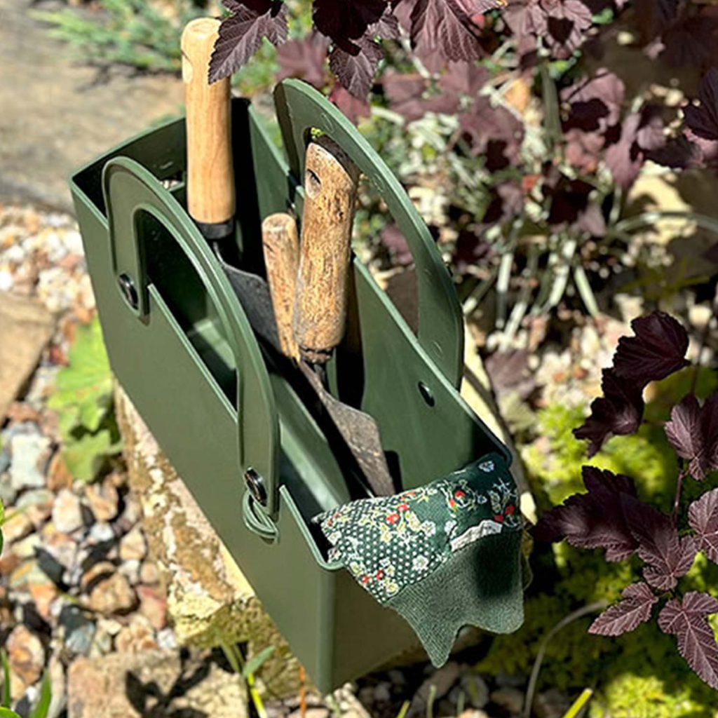 In der Garden Tool Bag & Pocket haben Sie dank der Inneneinteilung alles ganz schnell griffbereit. 