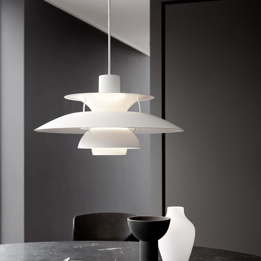 skandinavische Design-Geschichte: PH 5 Pendelleuchte von Louis Poulsen