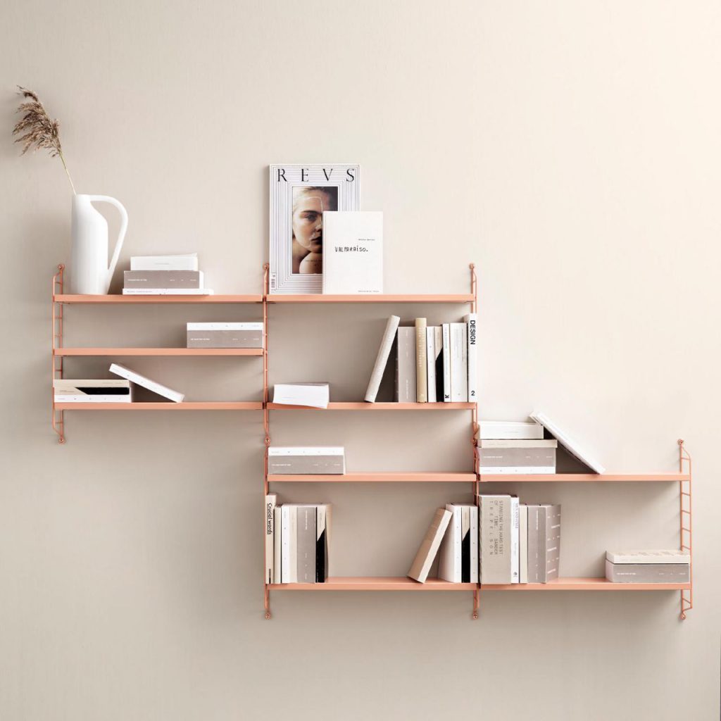 skandinavische Design-Geschichte: Pocket Wandregal von String Furniture